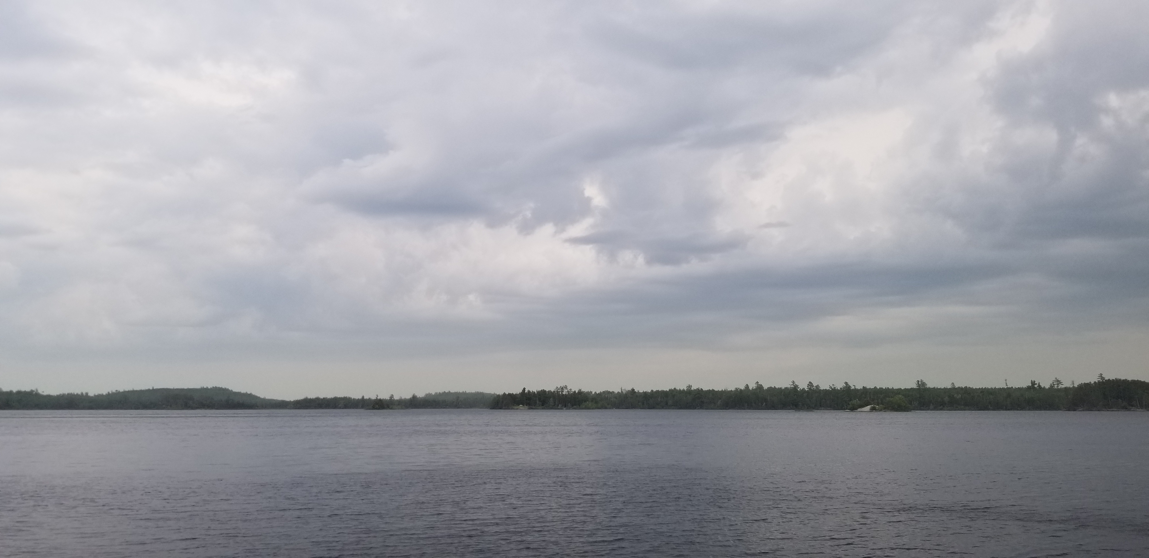 storm clouds in the distance